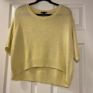 H&M Basic Yellow Sweater